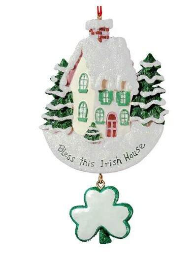 Item 100031 Bless This Irish House Ornament