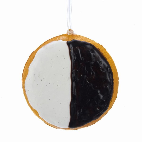 Item 100354 Black and White Cookie Ornament