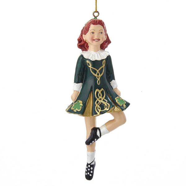 Item 100711 Dancing Irish Girl Ornament