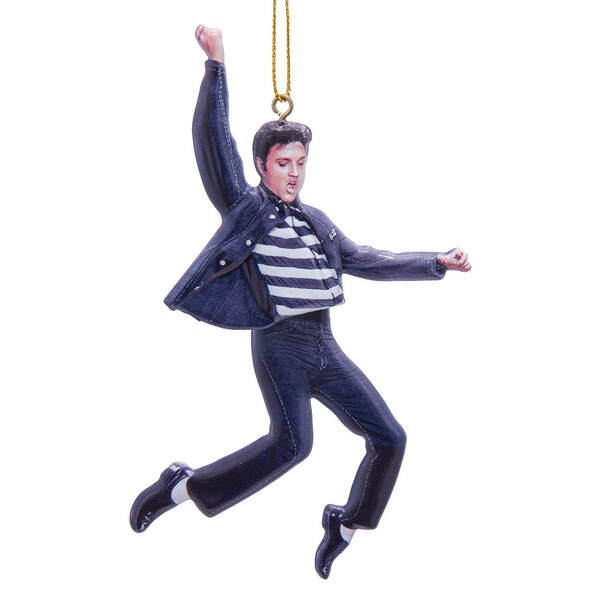 Item 101361 Swinging Hips Elvis Ornament