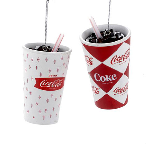 Item 101547 Retro Coca-Cola Cup Ornament