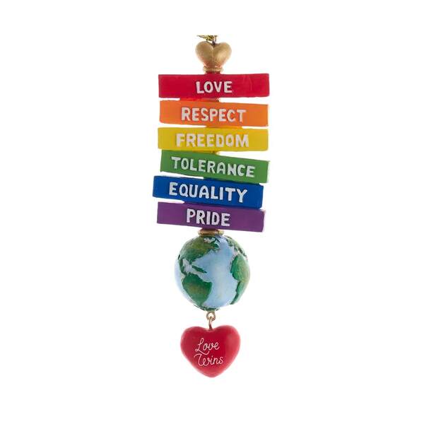 Item 101557 Pride Sign Ornament