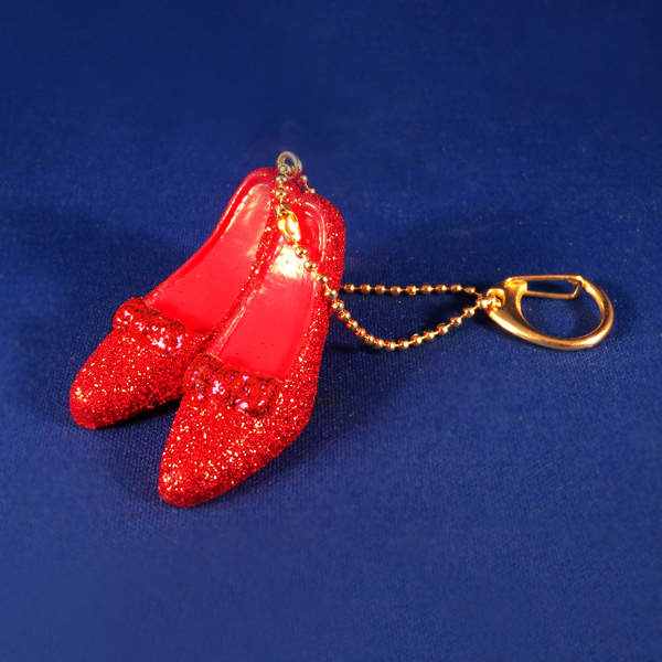 Item 102092 Wizard of Oz Ruby Slippers Clip-On Ornament