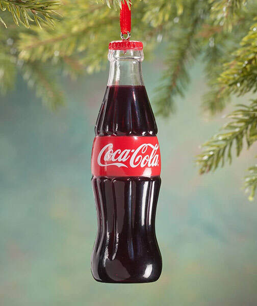 Item 102127 Coke Bottle Ornament