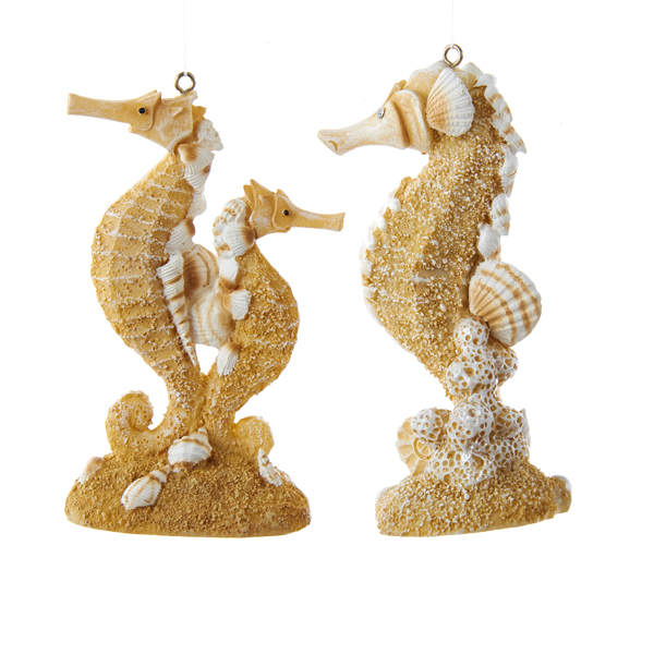 Item 102550 Sand Seahorse Ornament