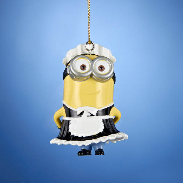 Item 102876 Despicable Me French Maid Minion Ornament