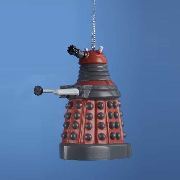 Item 102938 Doctor Who Red/Gray Dalek Drone Ornament