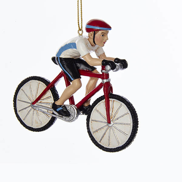 Item 103230 Cyclist Ornament