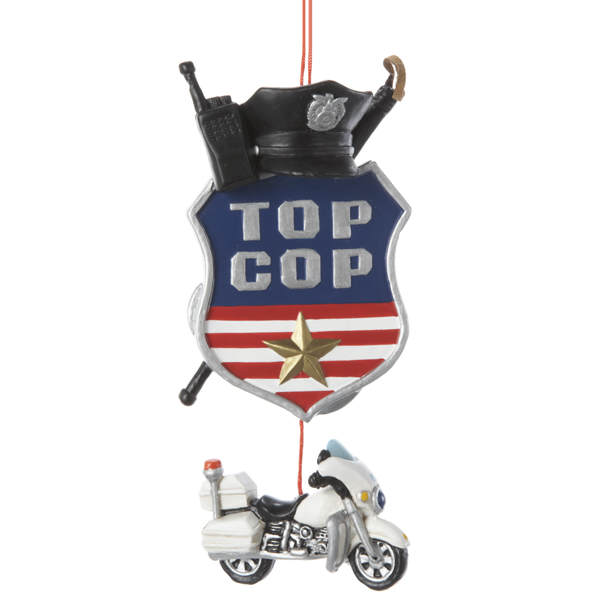 Item 103616 Top Cop Ornament