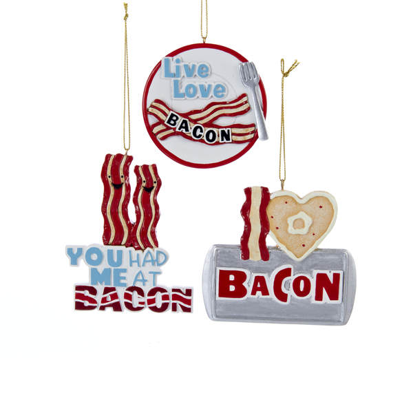 Item 103934 Bacon Ornament 