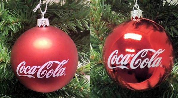 Item 104471 Coca-Cola Ball Ornament