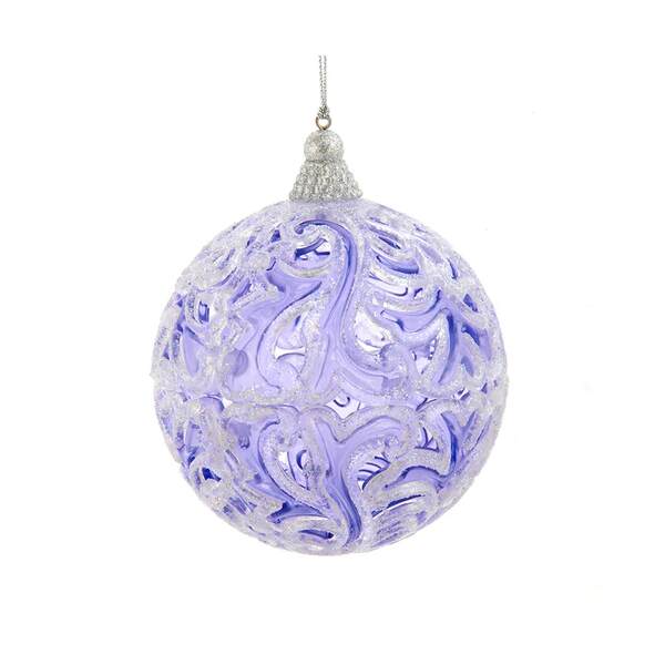Item 104480 Lavender Ball Ornament