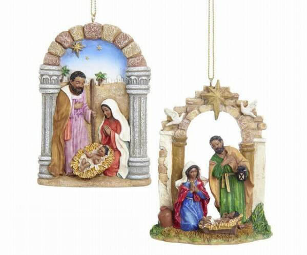 Item 104576 African-American Nativity Ornament