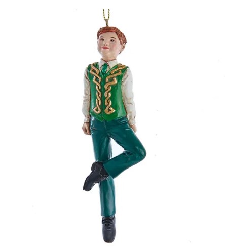 Item 104616 Irish Dancing Boy Ornament