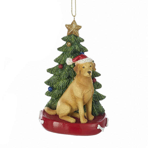 Item 104800 Yellow Labrador Retriever Ornament