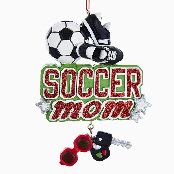 Item 104891 Soccer Mom Sign Ornament