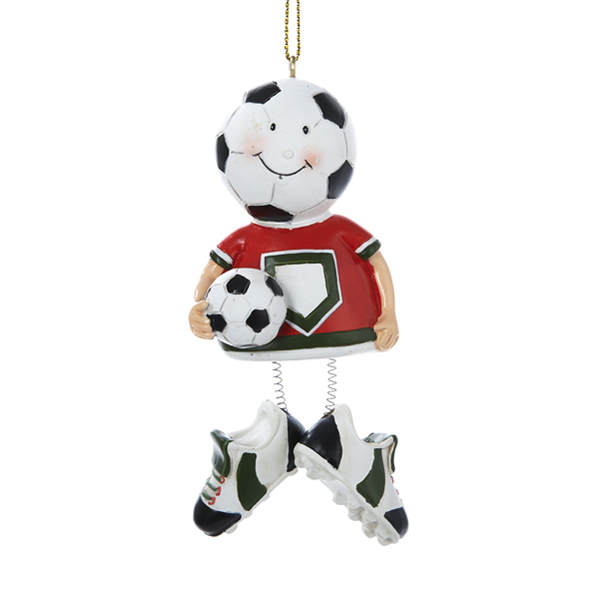 Item 105171 Soccer Figure Ornament