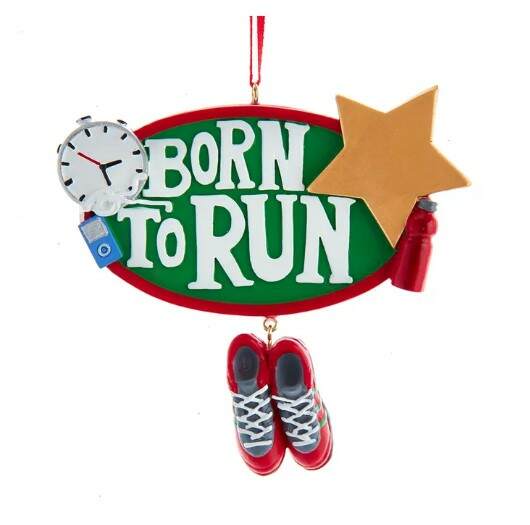 Item 105210 Born To Run Ornament