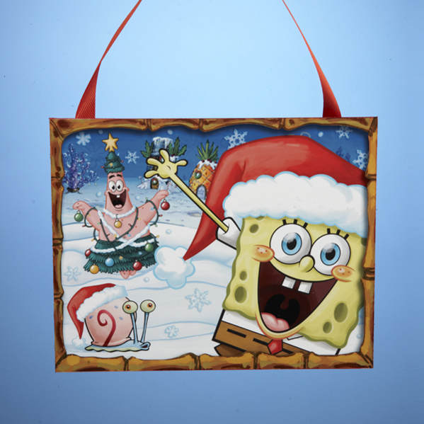 Item 105227 SpongeBob SquarePants Plaque Ornament