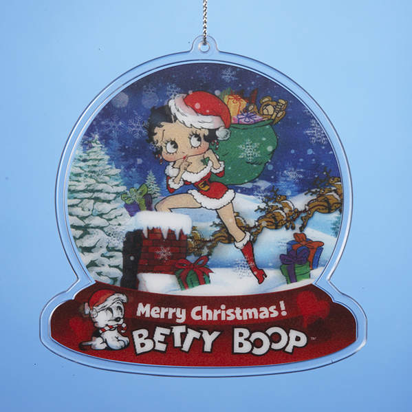Item 105333 Betty Boop 3D Lenticular Ornament