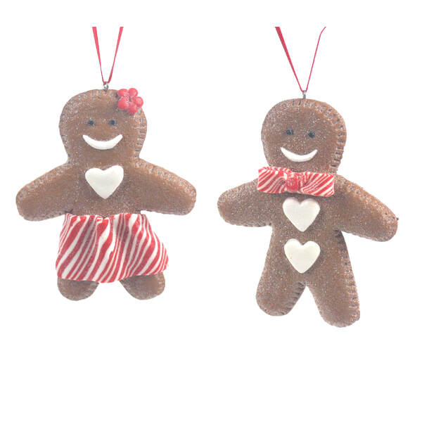 Item 105483 Gingerbread Man/Woman Ornament