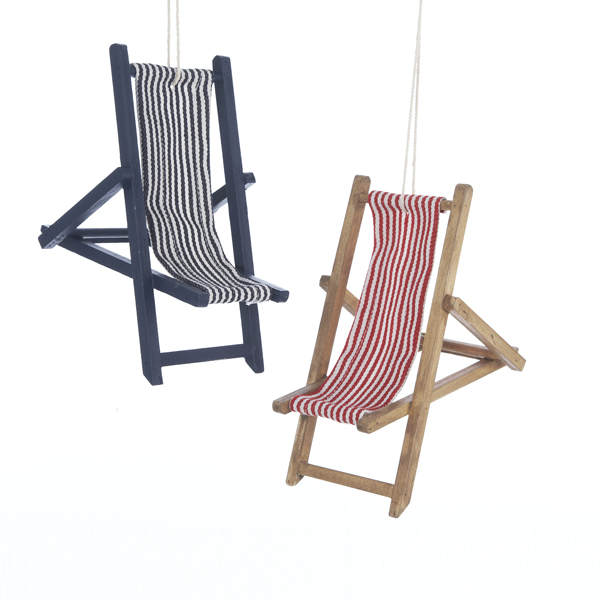 Item 105709 Beach Chair Ornament