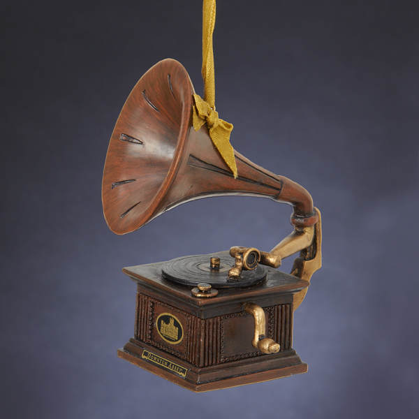 Item 105977 Downton Abbey Gramophone Ornament