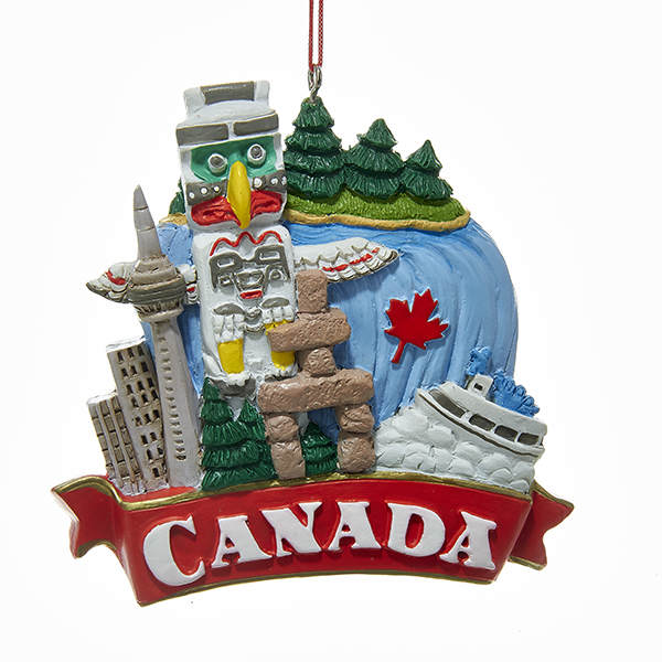 Item 106067 Canada Sign Ornament