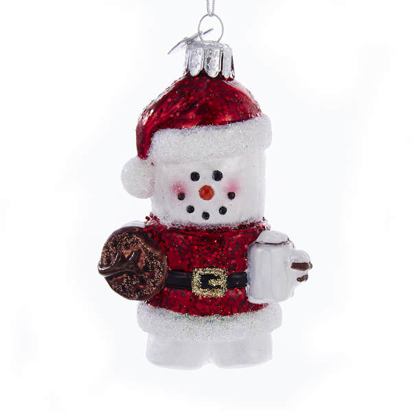 Item 106083 Marshmallow Santa Ornament