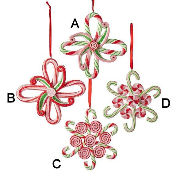 Item 106538 Candy Snowflake Ornament