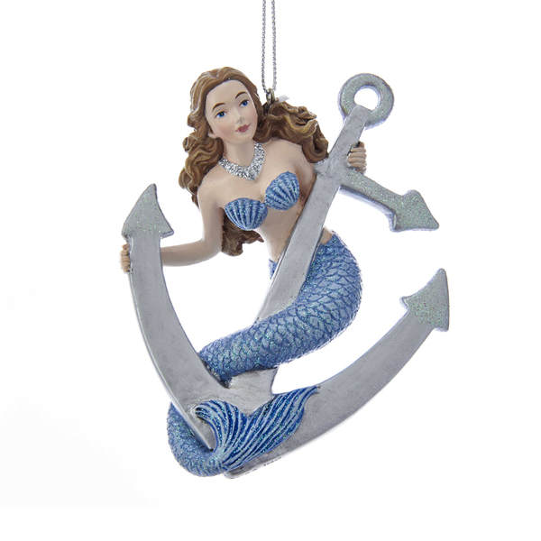 Item 106622 Mermaid With Anchor Ornament