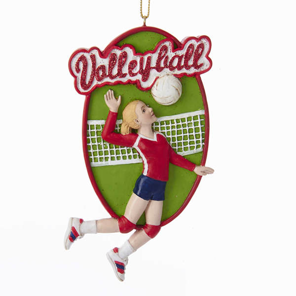 Item 106627 Volleyball Girl Ornament