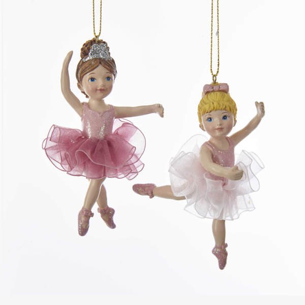 Item 106717 Ballerina Girl With Tutu Ornament