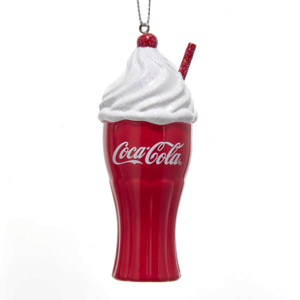 Item 106719 Coca-Cola Ice Cream Float Ornament