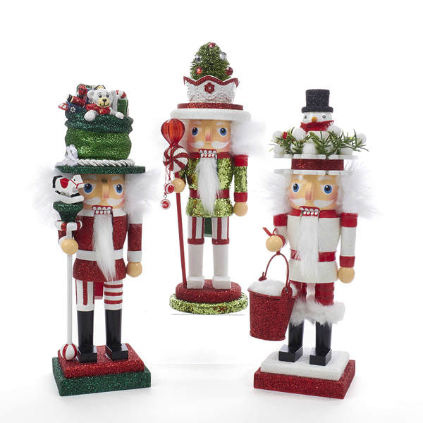 Item 106800 Toy Sack/Christmas Tree/Snowman Hat Nutcracker