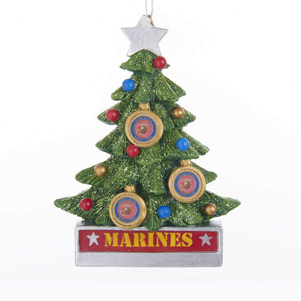 Item 106818 U.S. Marines Christmas Tree Ornament