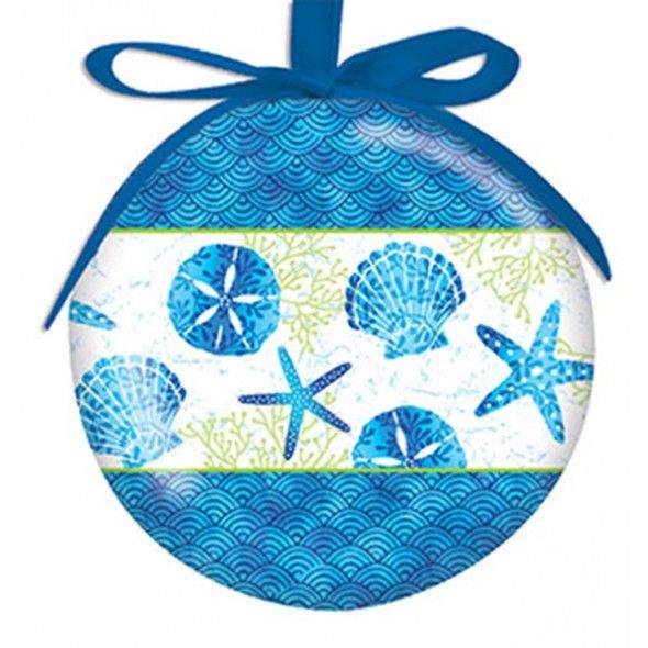 Item 108383 Myrtle Beach Batik Ball Ornament