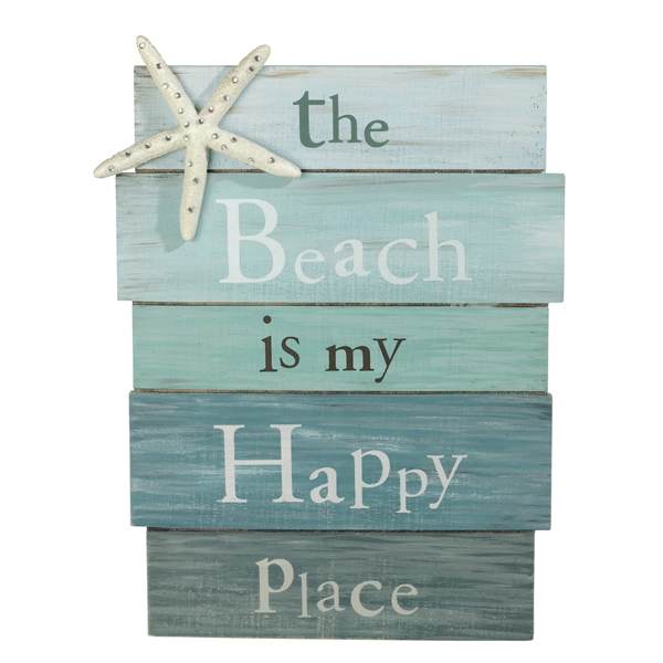 Item 117086 The Beach Is My Happy Place Sign