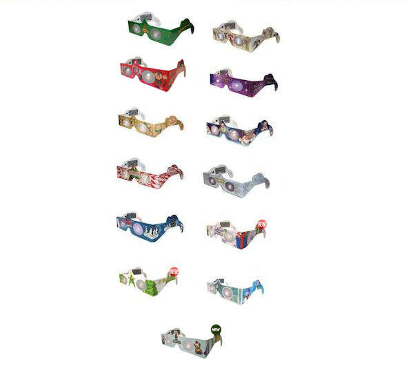 Item 120001 Holiday Specs 3D Christmas Glasses