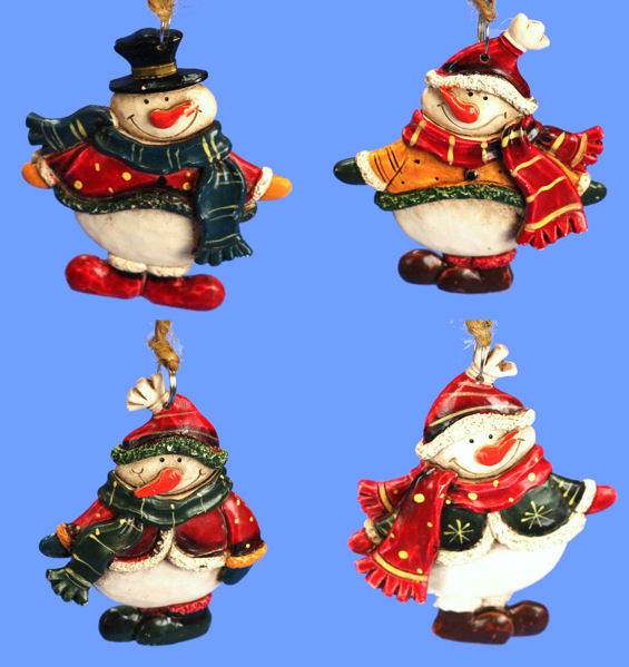 Item 128063 Snowman Ornament
