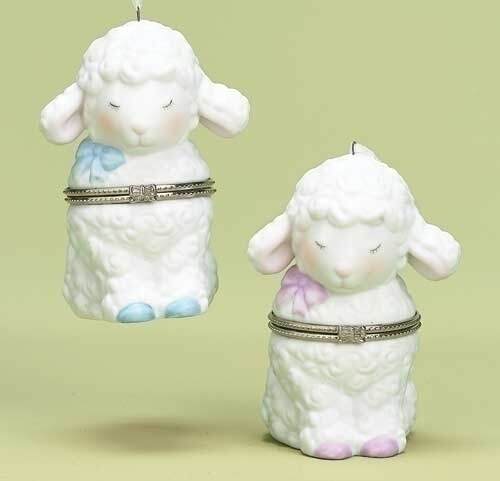 Item 134058 Baby's First Christmas Lamb Ornament