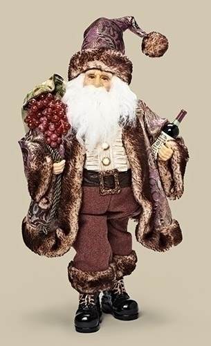 Item 134296 Santa With Wine & Grapes
