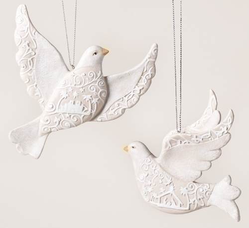 Item 134587 Dove Ornament