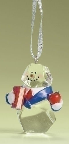 Item 135148 Ice Cube Teacher Snowman Ornament