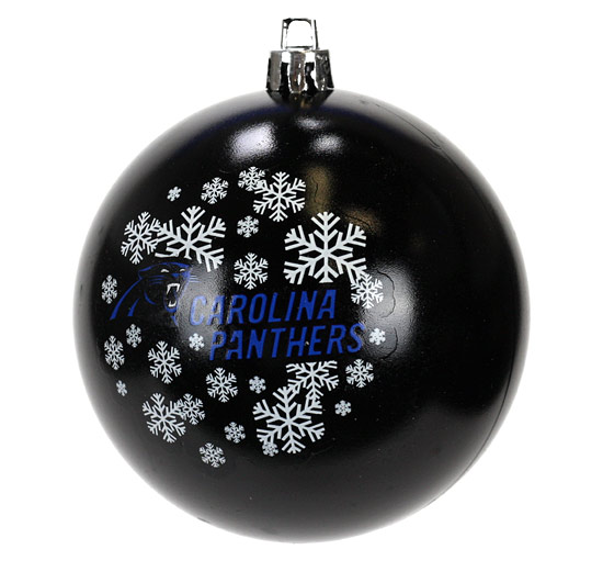 Item 141007 Carolina Panthers Ball Ornament