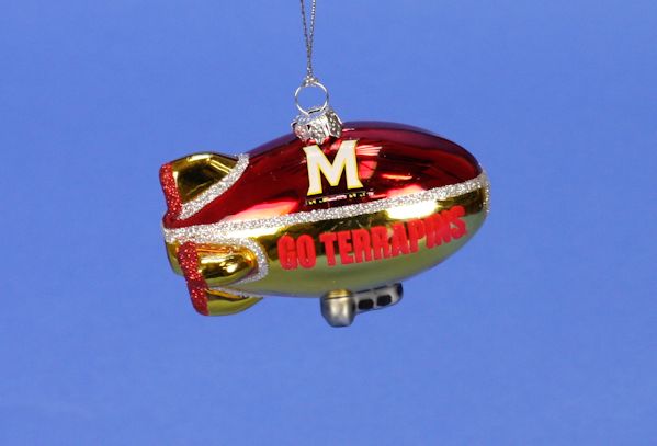 Item 141385 University of Maryland Terrapins Blimp Ornament