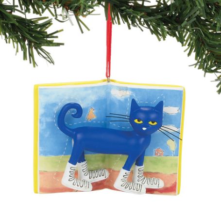 Item 156068 Pete The Cat I Love My White Shoes Ornament