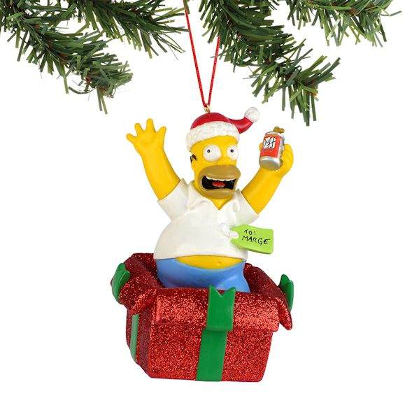 Item 156104 Homer In Gift Ornament
