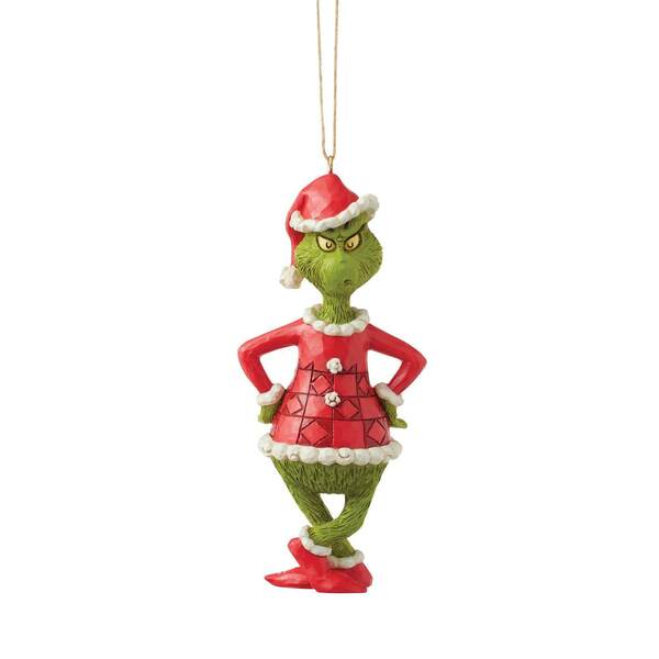 Item 156158 Grinch With Hands On Hips Ornament