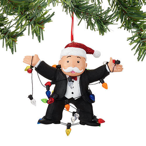 Item 156798 Mr Monopoly With Lights Ornament